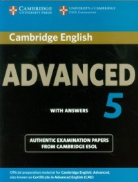 Cambridge English Advanced 5. Students - okładka podręcznika