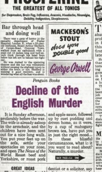 Decline of the English Murder - okładka książki