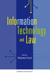 Information Technology and Law - okładka książki