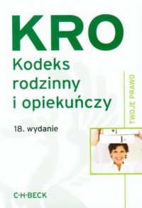 Kodeks rodzinny i opiekuńczy. Seria: - okładka książki