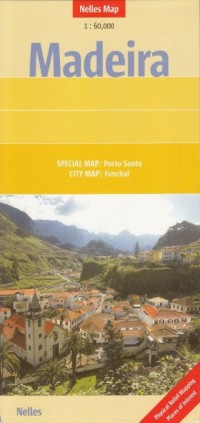 Madera mapa (skala 1: 60 000) - okładka książki