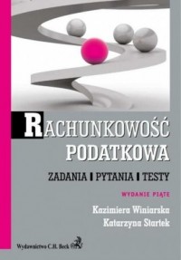 Rachunkowość podatkowa. Zadania, - okładka książki