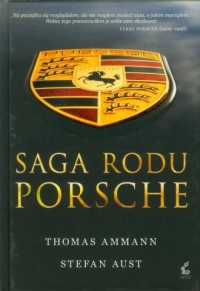 Saga rodu Porsche - okładka książki
