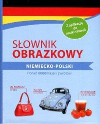 Słownik obrazkowy niemiecko-polski - okładka podręcznika