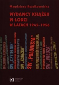 Wydawcy książek w Łodzi w latach - okładka książki