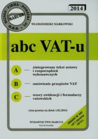 ABC VAT-u 2014 - okładka książki