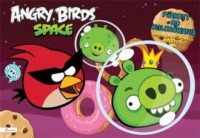 Angry Birds Space. Plakaty do kolorowania - okładka książki