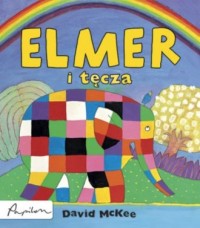 Elmer i tęcza - okładka książki