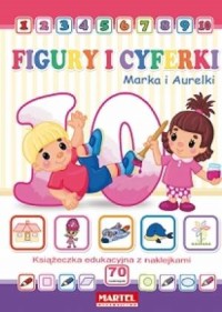 Figury i cyferki Marka i Aurelki - okładka książki
