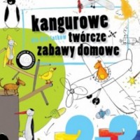 Kangurowe twórcze zabawy domowe - okładka książki