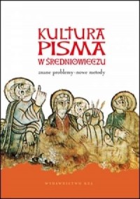 Kultura pisma w średniowieczu. - okładka książki