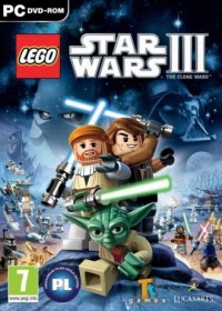 Lego Star Wars III. Clone Wars - pudełko programu