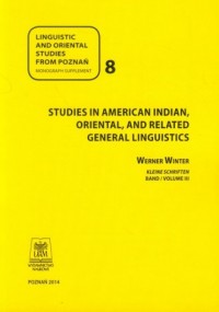 Linguistic and oriental studies - okładka książki