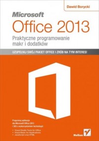 Microsoft Office 2013. Praktyczne - okładka książki