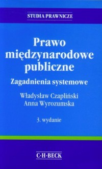 Prawo międzynarodowe publiczne. - okładka książki