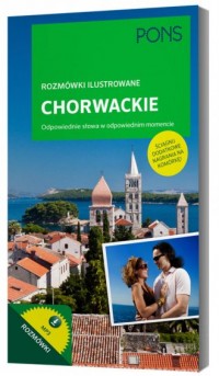 Rozmówki ilustrowane audio - chorwackie - okładka podręcznika