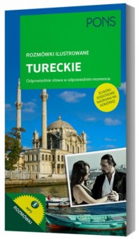 Rozmówki ilustrowane audio - tureckie - okładka podręcznika