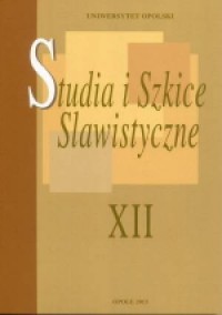 Studia i szkice slawistyczne nr - okładka książki