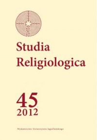 Studia Religiologica. Zeszyt 45 - okładka książki