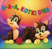 A-A-A kotki dwa - okładka książki