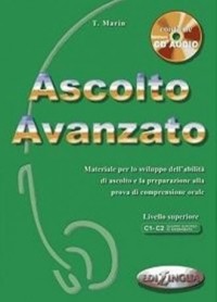 Ascolto Avanzato. Podręcznik C1-C2 - okładka podręcznika