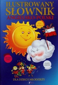 Ilustrowany słownik angielsko-polski - okładka książki