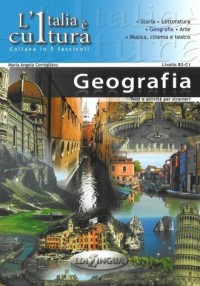 Italia e cultura. Geografia. Poziom - okładka podręcznika