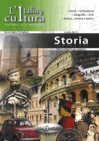 Italia e cultura Storia. Poziom - okładka podręcznika