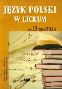 Język Polski w Liceum numer 3 2013/2014. - okładka książki