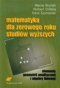 Matematyka dla zerowego roku studiów - okładka książki