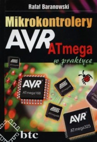 Mikrokontrolery AVR ATmega w praktyce - okładka książki