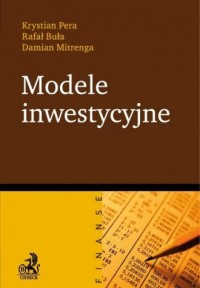 Modele inwestycyjne - okładka książki
