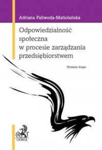 Odpowiedzialność społeczna w procesie - okładka książki