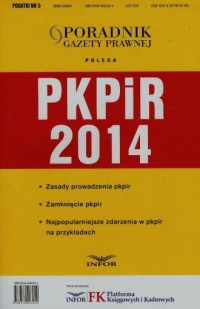 PKPiR 2014 (+ CD) - okładka książki