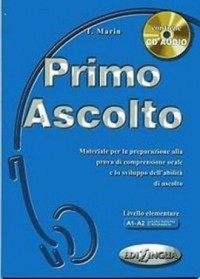 Primo Ascolto. Podręcznik A1-A2 - okładka podręcznika