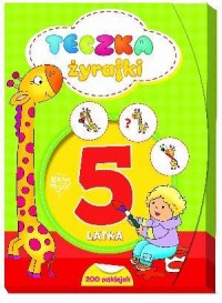 Teczka Żyrafki 5-latka - okładka książki