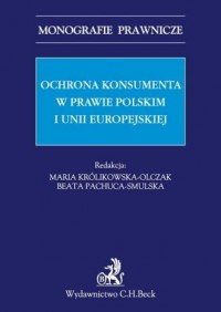 Ochrona konsumenta w prawie polskim - okładka książki