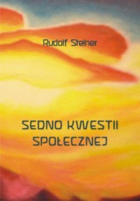 Sedno kwestii społecznej - okładka książki