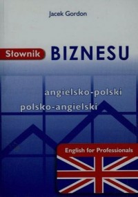 Słownik biznesu angielsko-polski - okładka książki