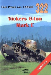 Vickers 6-ton Mark E. Tank Power - okładka książki