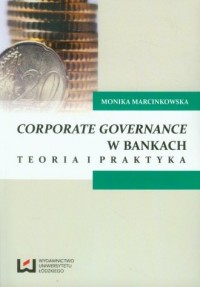 Corporate govermance w bankach. - okładka książki