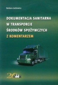 Dokumentacja sanitarna w transporcie - okładka książki