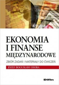 Ekonomia i finanse międzynarodowe. - okładka książki