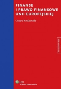 Finanse i prawo finansowe Unii - okładka książki