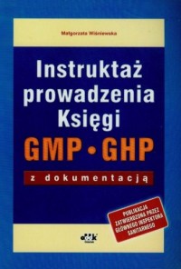 Instruktaż prowadzenia Księgi GMP - okładka książki