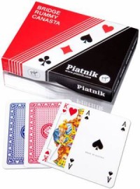 Karty do gry standard (talia podwójna) - zdjęcie zabawki, gry