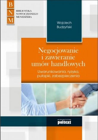 Negocjowanie i zawieranie umów - okładka książki
