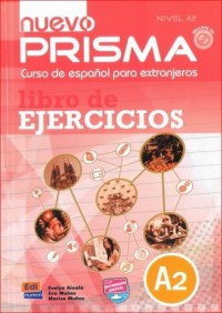 Nuevo Prisma nivel A2. Ćwiczenia - okładka podręcznika