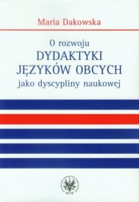 O rozwoju dydaktyki języków obcych - okładka książki