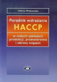 Poradnik wdrażania HACCP w małych - okładka książki